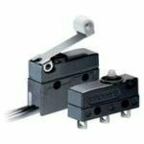 Zf Electronics Snap Acting/Limit Switch, Spst, Off-(On), Momentary, 0.1A, 30Vdc, 6.5Mm, Solder Terminal, Simulated DC3A-A1SC